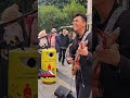 THE PEOPLE on the STREETS enjoy VIVA LA VIDA #guitar #busking #singer #shorts