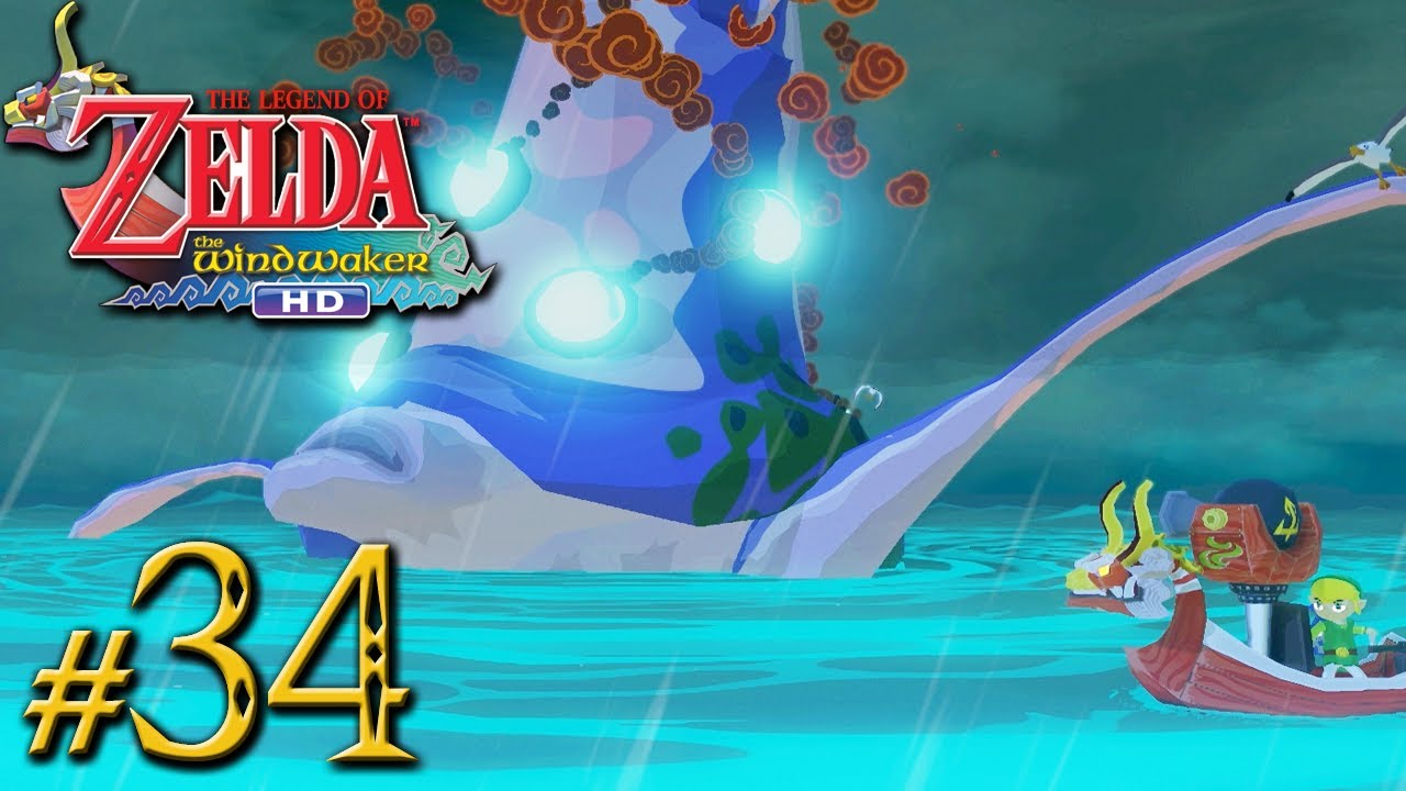 The Legend of Zelda Wind Waker HD Ship Wrecking PART 34 (Nintendo