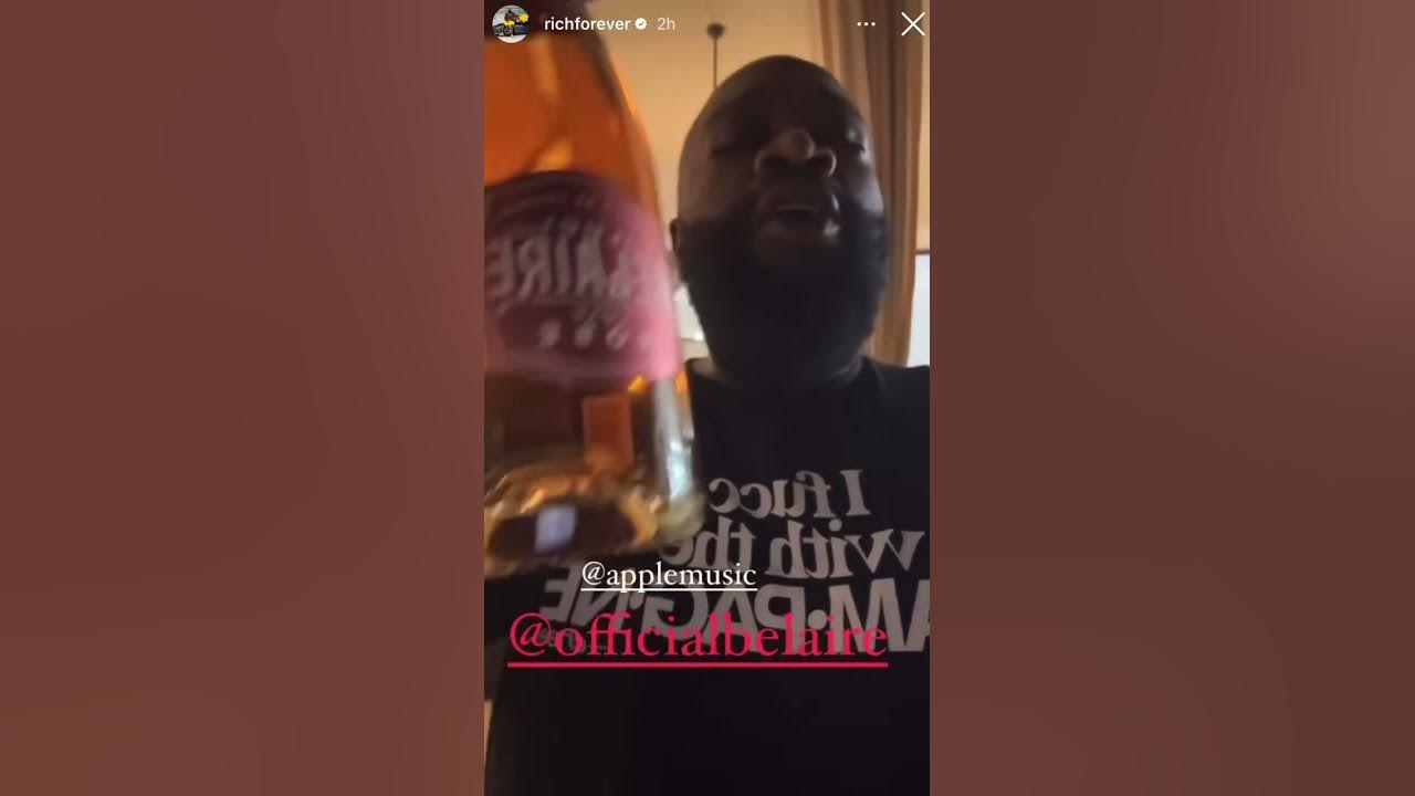 Rick Ross Reveals the official art cover for Champagne Moments! #rickross #Drake #bbldrizzy #metro