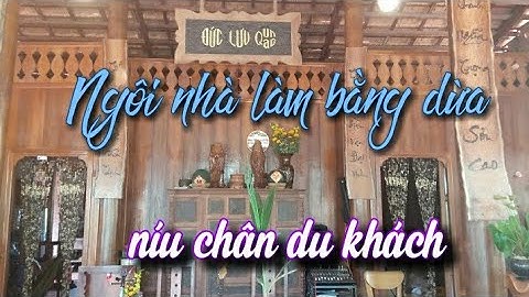 Độc lạ ngôi nhà làm bằng 4000 cây dừa níu chân du khách || Coco Home Hòa Ninh , Long Hồ, Vĩnh Long.