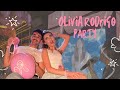 OLIVIA RODRIGO DROP DEAD Karaoke Party w/ My Besties 🎤💘🕺