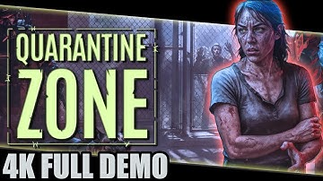 Quarantine Zone: The Last Check | 4K Full Demo Gameplay/No Commentary
