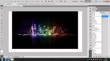 Creating a Basic Desktop Background In Photoshop CS5