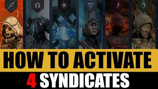 How To PLEDGE TO FOUR SYNDICATES AT ONCE warframe
