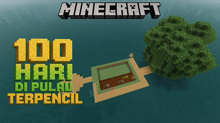 Minecraft 100 hari di pulau terpencil! bertahan hidup 100 hari di Minecraft, movie Minecraft!