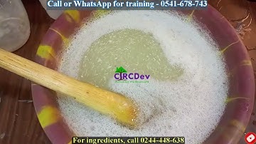 How to make LAUNDRY LIQUID DETERGENT/LIQUID SOAP FOR WASHING MACHIN [ENGLISH VERSION] - Step by step