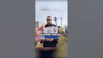 The Cop got TROLLED😭🤣#funnymoments #cops #shorts