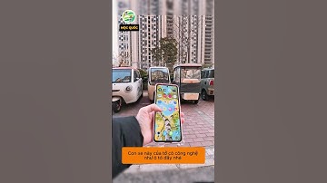 Chiếc xe sở hữu công nghệ ô tô của tớ xịn như thế nào? #shorts