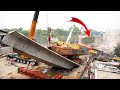 10 Dangerous Operation Excavator, Cranes &amp; Truck Fails - Cranes Collapse, Heavy Equipment Disaster