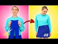 Stylish Look on a Budget || Daily Fashion Hacks for Popularity by 123 GO! STREAM