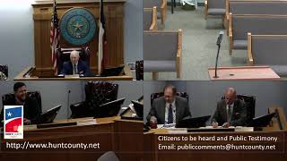 Commissioners Court Regular Session 2025