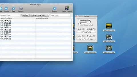 NameChanger - Rename a list of files quickly and easily