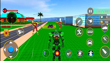 Army Bus Robot Transform Wars * Android Gameplay