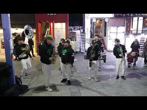 JHKTV] 홍대버스킹 매칭& 브라스 밴드 hong dae busking matching & brass band 1