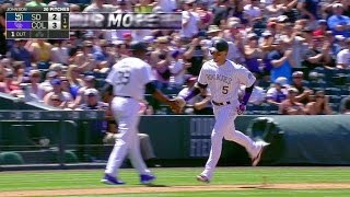 SD@COL: Gonzalez launches a three-run jack to center