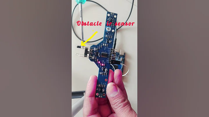 5 channel Ir line sensor(part2)#diy#electronic#arduino#shorts#ytshorts