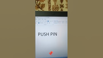 Push pin 📌 in ms word tips and tricks #computerknowledge #shortcutkeys #wordtips #keyboardshortcuts