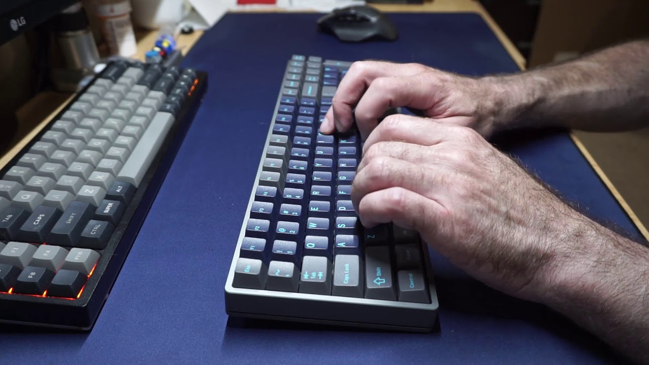 Typing Sounds Hako Violets Carbon Fiber Plate Aurora 96