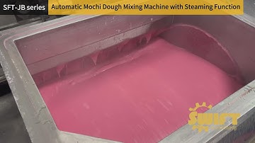 Automatic Mochi Dough Mixing Making Machine with Steaming Function