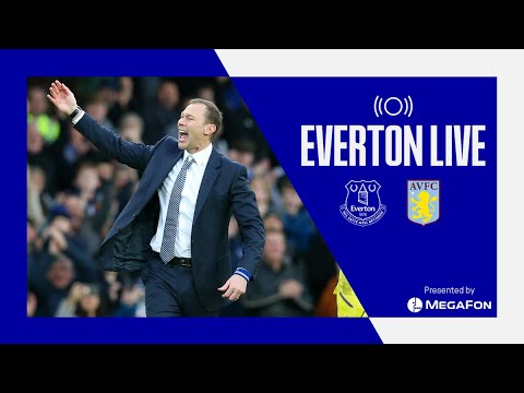 VILLA EVERTON VS ASTON | SHOW EN VIVO ANTES DEL PARTIDO DESDE GOODISON PARK!