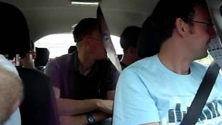 Dave`s Stag Do - Entertainment on the M5!!