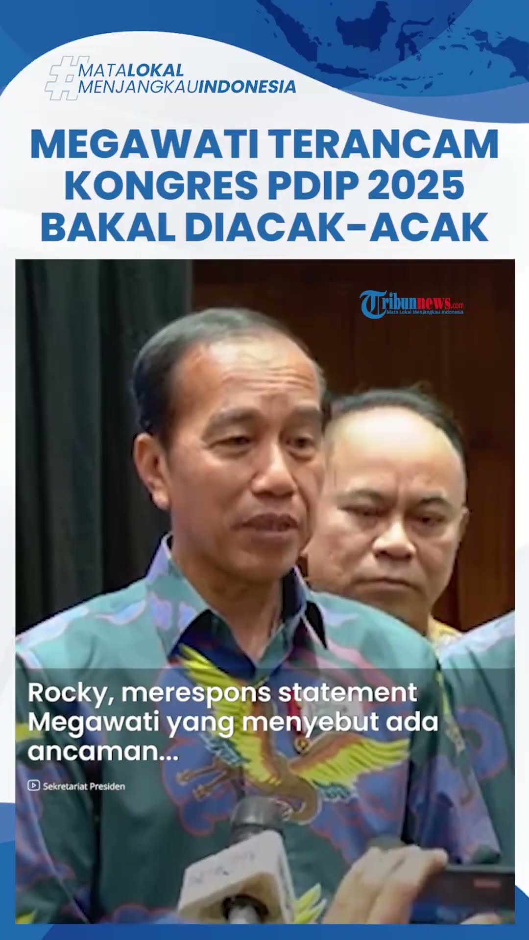 Megawati Sebut Kongres PDIP 2025 akan Diacak-acak, Rocky Gerung Sindir Jokowi Belum Kembalikan KTA