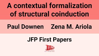 [ICFP'25] [JFP] A contextual formalization of structural coinduction