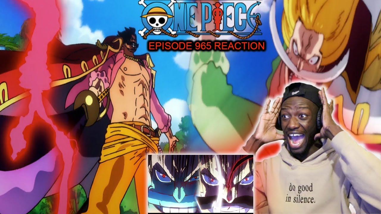 Whitebeard And Gol D Roger Clash One Piece Episode 965 Reaction Youtube