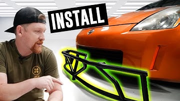 Z1 350Z Full Bash Bar Install