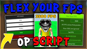 [BEST] Flex Your FPS Script Hack GUI *FREE AND KEYLESS* + PC AND MOBILE SUPPORT