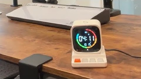 TK3 Pomodoro Timer Cube, Desk Productivity Timer Review