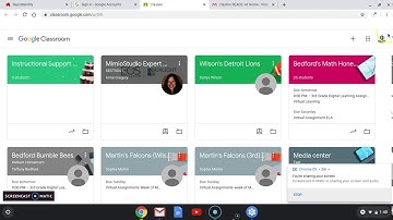 How to switch accounts in google classroom