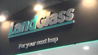 LandGlass glass tempering machine in VITRUM 2015