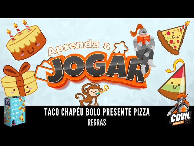 Taco Chapéu Bolo Presente Pizza Jogo