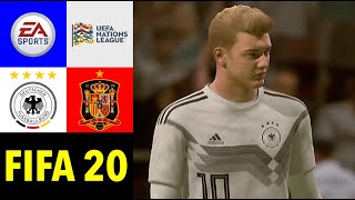 FIFA 20: Deutschland vs. Spanien I UEFA Nations League - Prognose 2020 Deutsch [NULL HD]