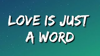 Jasmine Thompson - love is just a word (Lyrics)