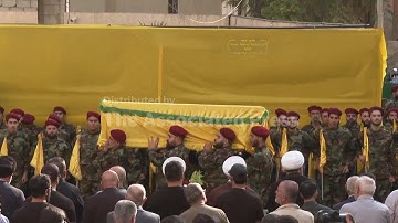 Funeral held in Lebanon for Hezbollah chief of staff and 2 fighters killed in Israeli strike