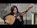 J. S. Bach - Suite in G minor, BWV 995 - Evangelina Mascardi, baroque lute