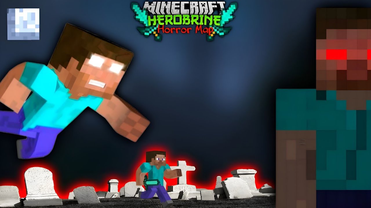 Why ? HEROBRINE Kidnapped Me 😱 In Minecraft Horror Map #hindi - YouTube