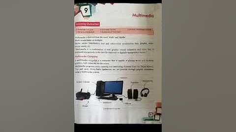 Class 4, Chapter 9, Part 1, Computer