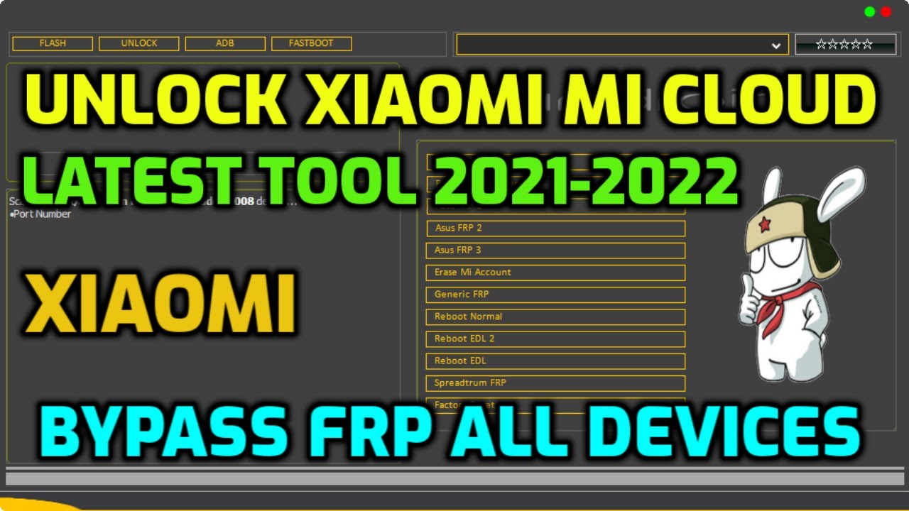 New 모든 Xiaomi MI 계정 | 샤오미 미 클라우드 | MI 잠금 해제 도구 | 작동 원리