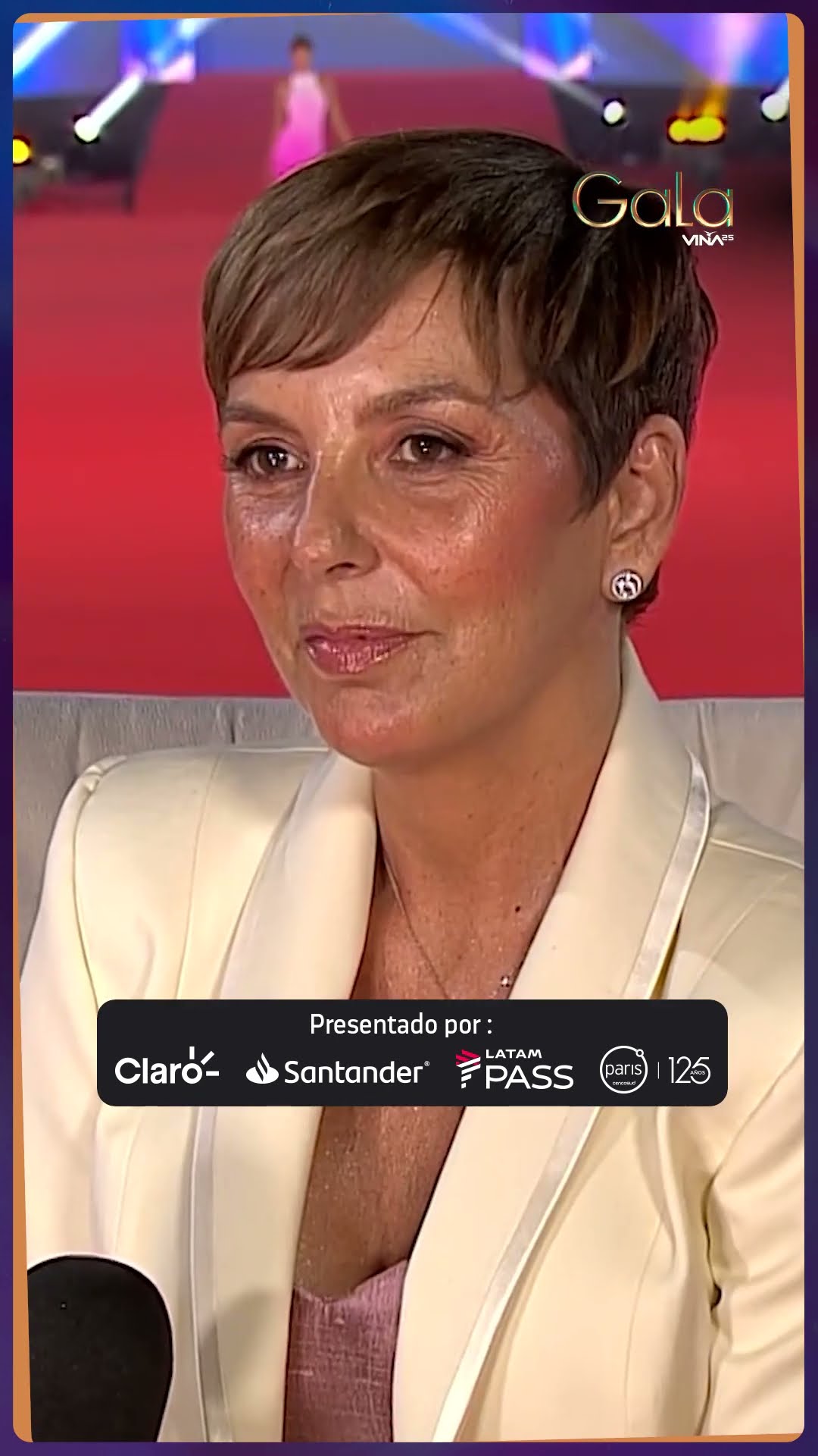 Coni Capelli sorprendió con nuevo look en Gala de Festival de Viña del Mar 2025