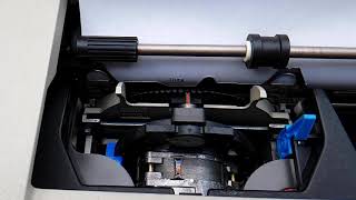 Ibm 6747-2 Daisy Wheel Typewriter Printer In Normal And Slo-Mo