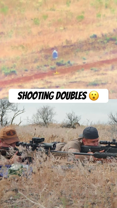 Shooting doubles with bolt guns #shorts #foryou