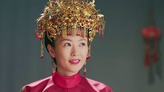 Her phoenix crown is all gold,but it can't compare to Ruyi's jadeite craftsmanship!