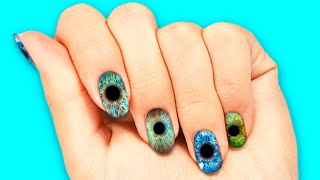 25 CRAZY MANICURE IDEAS || NAIL DESIGN IDEAS AND MANICURE HACKS