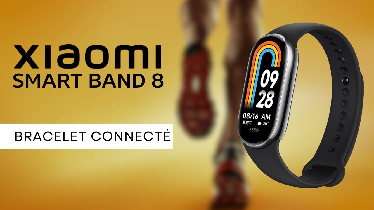 Montre connectée Xiaomi Mi Smart Band 8 Active Rose sur