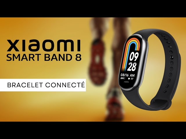 Prise en main du Xiaomi Smart Band 8 : un bracelet connecté polyvalent et  abordable