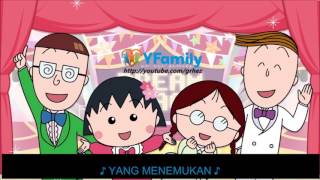Video thumbnail of "Chibi Maruko Chan versi Bahasa Indonesia | Ost Opening with lyrics #Nostalgia90an"