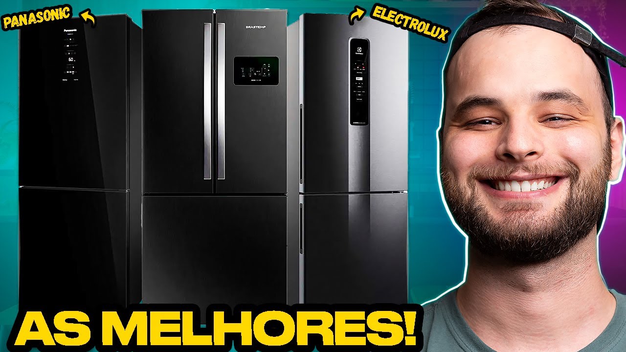 GELADEIRA PRETA - As MELHORES pra comprar e não ter DOR DE CABEÇA!